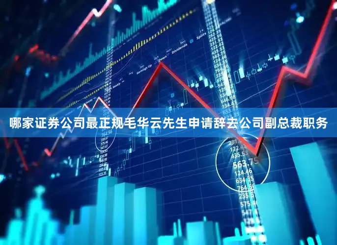 哪家证券公司最正规毛华云先生申请辞去公司副总裁职务